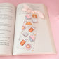 Books and Breakfast Acrylic Bookmark