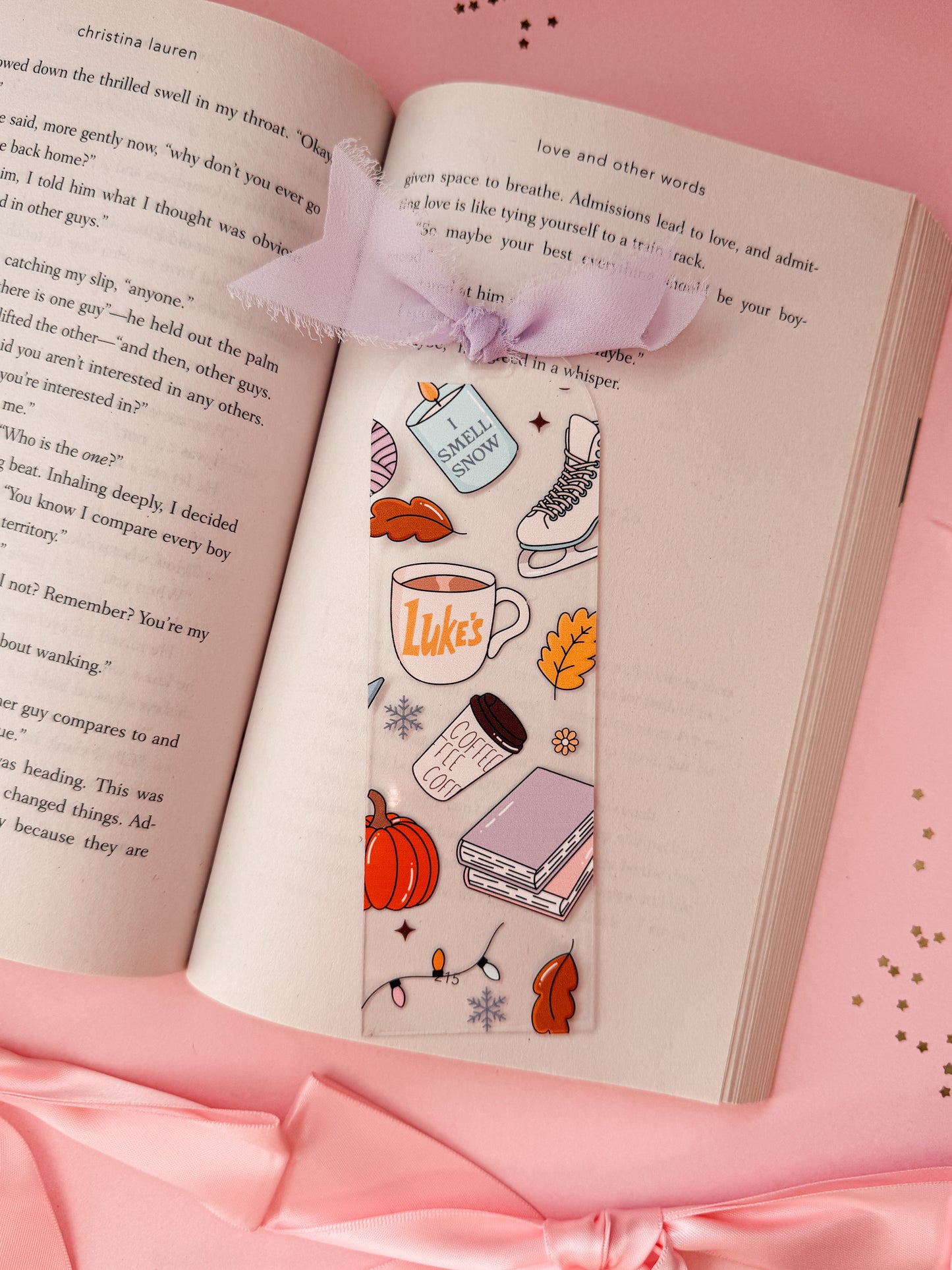 I Smell Snow Acylic Bookmark
