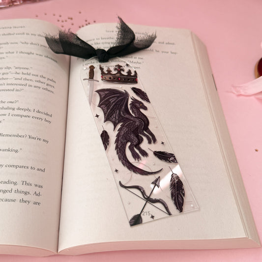 Enchanted Dragon Acrylic Bookmark