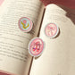 Tulip, Ballet Slippers and Bow Vintage Stamps Vinyl Stickers