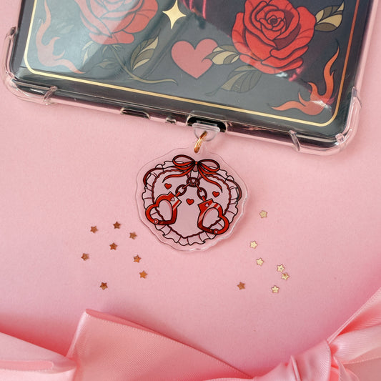 Good Girl E-Reader Kindle Phone Charm