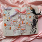Books and Breakfast Acrylic Bookmark