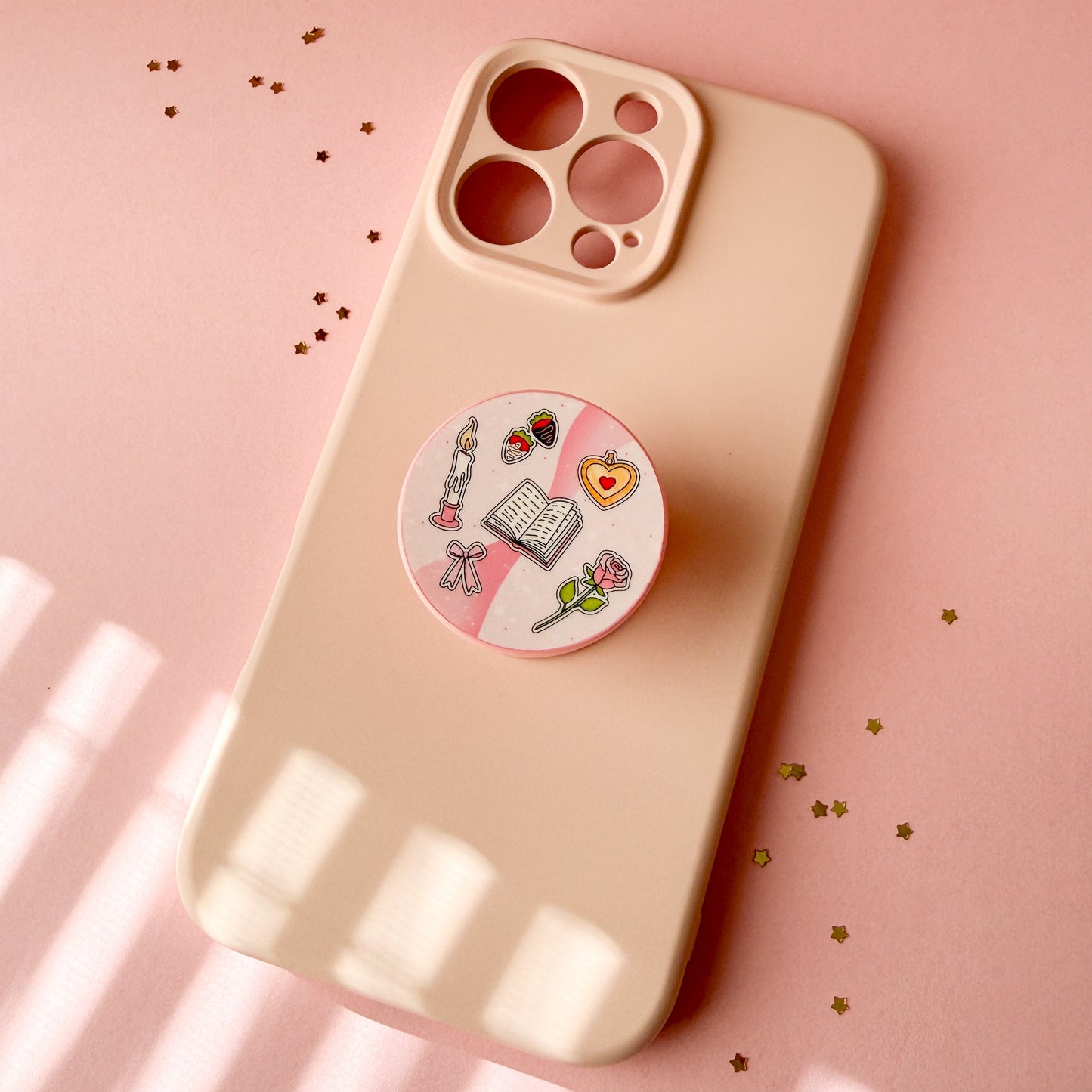 Romance Book Trope Bookish Phone Grips