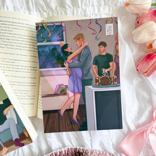 Bo's Birthday Art Print | Out on a Limb by Hannah Bonam-Young Book Merchandise