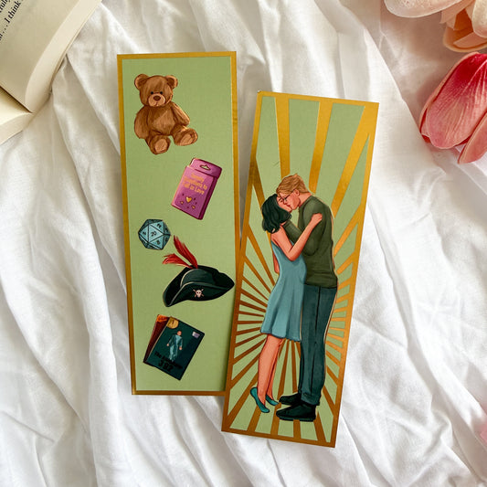 Win and Bo Bookmark | Out on a Limb by Hannah Bonam-Young Book Merchandise