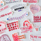 In my Cowboy Romance Era Vintage Vinyl Sticker