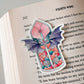 Wings and Books Stained Glass Vinyl Sticker