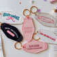 Hockey Romance Club Motel Keychain