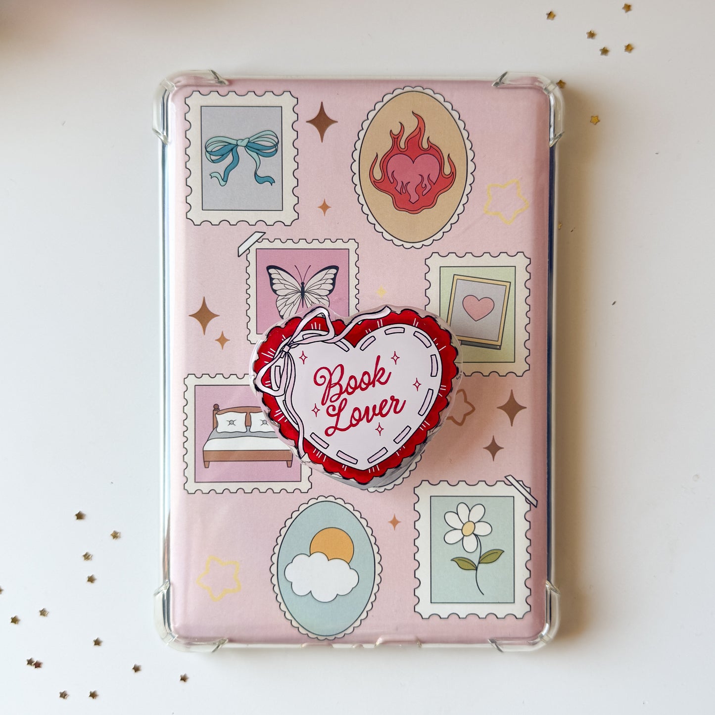 Book Lover Sticky Phone & E-Reader Grip