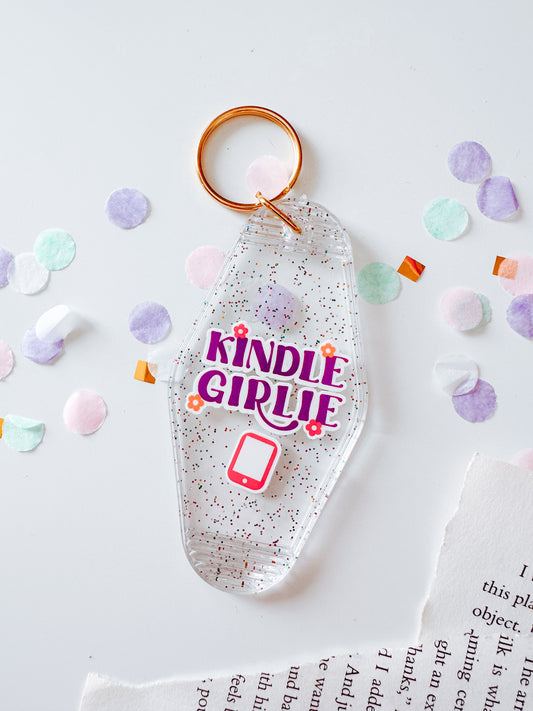 Kindle Girlie Motel Keychain