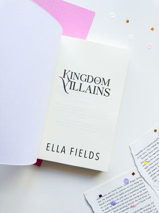 Kingdom of Villains by Ella Fields