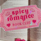 Moody Readers Romance Book Club Holographic Vinyl Sticker