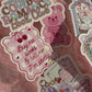 Hopeless Romantics Book Club Scalloped Heart | Bookish Kindle Sticker