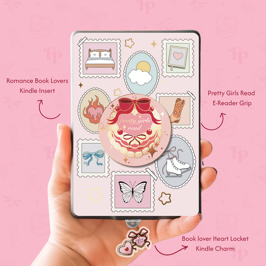 Soft Girl Reader Bookish Bundle | Kindle Accessories