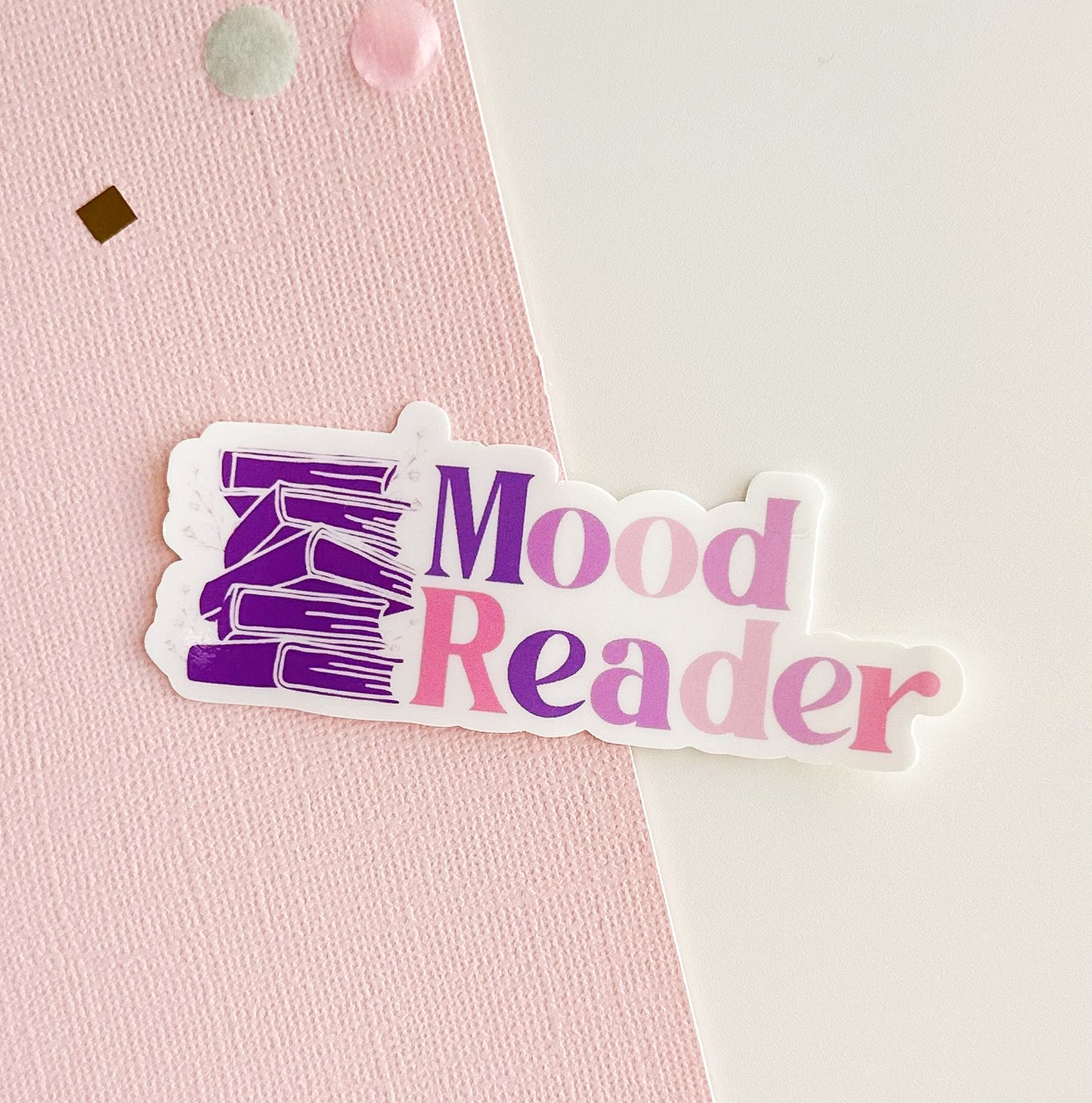 Mood Reader Vinyl Sticker